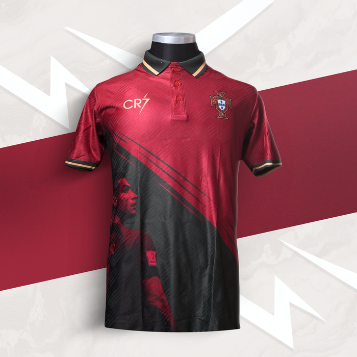 Cristiano Ronaldo – CR7_2 World Cup Polo Shirt - Cristiano Ronaldo - CR7 - Portugal - Image 2